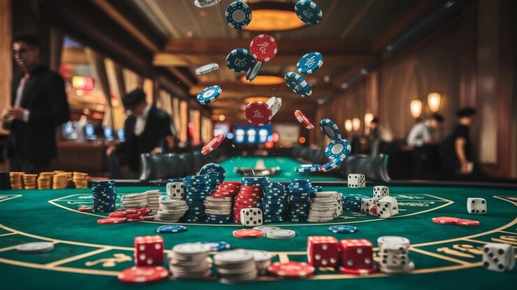 subur77 Yggdrasil live dealer table interface on mobile phone screen